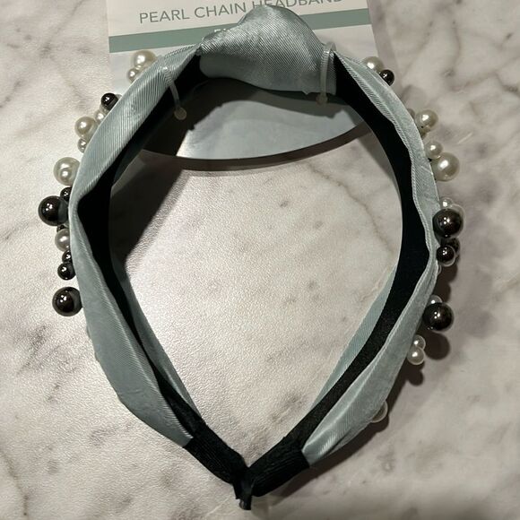 FASHION PEARL CHAIN HEADBAND - Picture 3 of 3